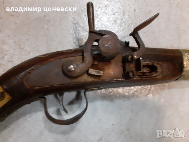 Много красив кремъчен пистолет,пищов,оръжие,пушка, снимка 6 - Колекции - 39601038