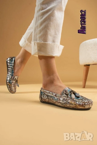 дамски мокасини, снимка 4 - Дамски ежедневни обувки - 51454510