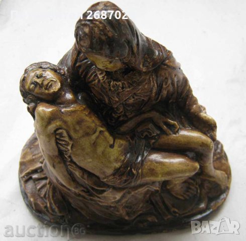 2 бр. ПИЕТА фигура, пластика, статуетка Исус Религия Микеланджело в ...