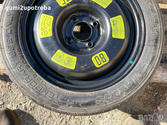 15 резервна джанта патерица 4х108 Citroen C3 125/80/15, снимка 3 - Гуми и джанти - 52643495