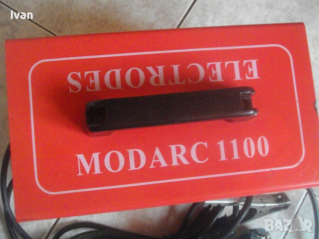 ИТАЛИАНСКИ 100 Ампера Инверторен Електрожен Машина За Електродно Заваряване-Като Нов-MODARC 1100, снимка 4 - Други инструменти - 36410714