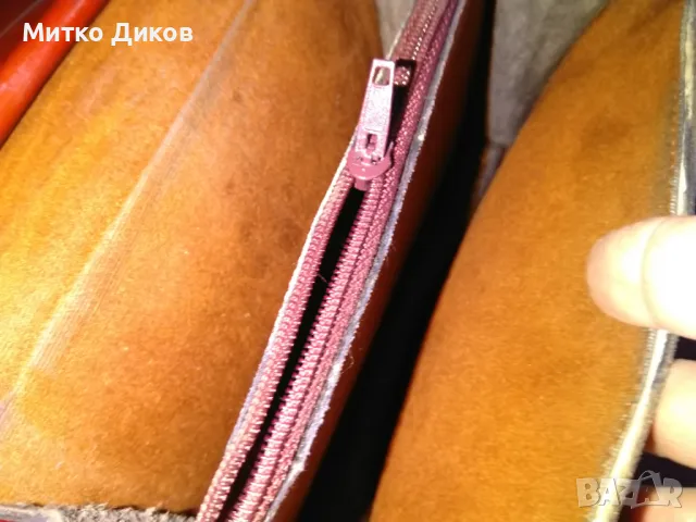 Маркова борсета Classic естествена кожа 200х145х80мм, снимка 11 - Чанти - 48346802