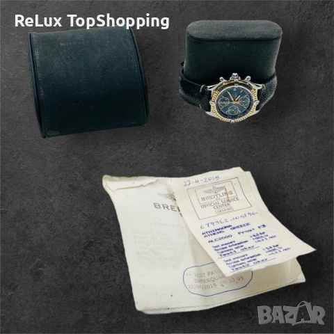 Breitling Chronomat – Steel & 18k Gold Bezel, 39 мм, Automatic 7750, снимка 13 - Мъжки - 51947256