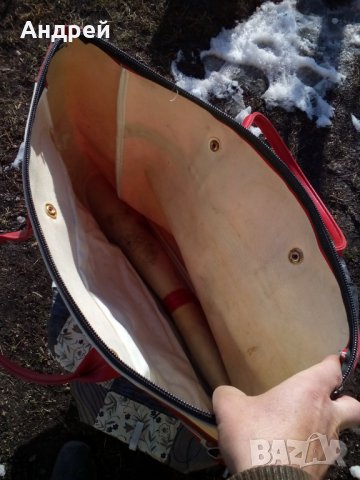 Стара чанта,сак СССР, снимка 7 - Други ценни предмети - 28061325