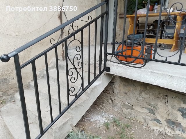 Парапети за стълбища и тераси от ковано желязо, снимка 7 - Други стоки за дома - 43938624