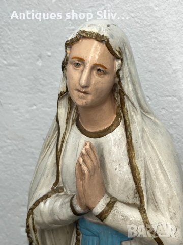 Голяма статуя на Дева Мария / Мадона Дева Мария. №4934, снимка 3 - Антикварни и старинни предмети - 43815156