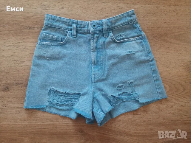 къси дънки хс, снимка 6 - Къси панталони и бермуди - 50108624