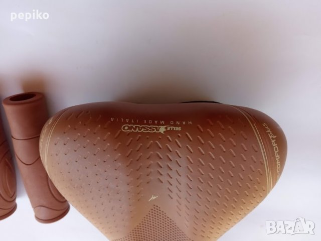 Продавам колела внос от Германия Комплект нови седалка и грипове SELLE ASSANO ITALY, снимка 14 - Велосипеди - 28644786