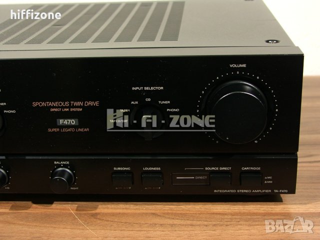 УСИЛВАТЕЛ  Sony ta-f470 /1 , снимка 5 - Ресийвъри, усилватели, смесителни пултове - 40480848
