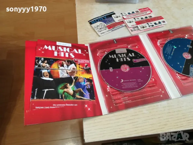 THE BEST OF MUSICAL HITS X3 CD ВНОС GERMANY 1201251621, снимка 5 - CD дискове - 48652639