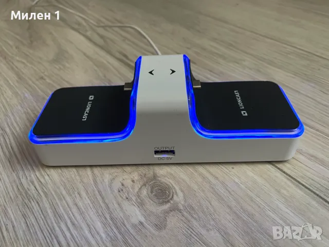PS5-Dual Charger-зарядно за джойстици, снимка 3 - Аксесоари - 50383939