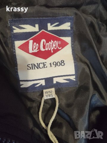 НОВО детско олекотено пролетно-есенно яке Lee Cooper (11-12 години), снимка 4 - Детски якета и елеци - 35360984