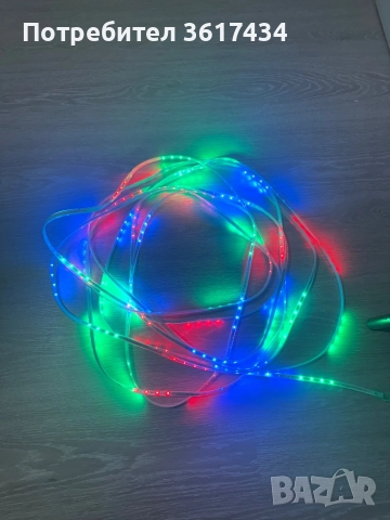 Лед лента многоцветна 10м, снимка 5 - Лед осветление - 47073093