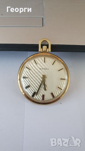 Антикварен джобен часовник BIFORA , снимка 2 - Антикварни и старинни предмети - 38480400