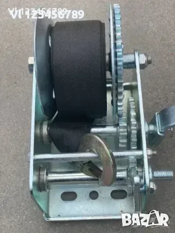 Ръчна лебедка с текстилeн колан – 2500LBS/1100 кг/