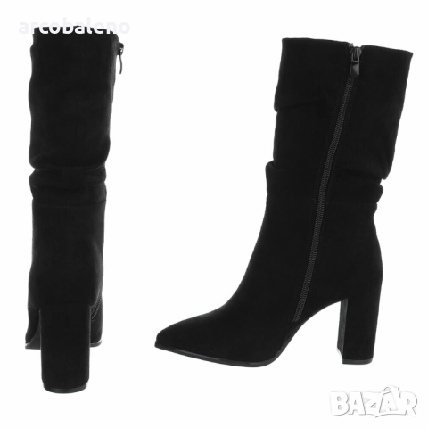 Дамски боти на висок ток, 3цвята , снимка 12 - Дамски боти - 52873625