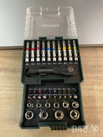 Мини гедоре 1/4″ 41 части ROCKFORCE RF-2411-5

, снимка 3 - Гедорета - 44863219