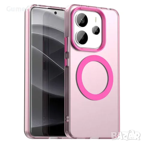 Xiaomi Redmi Note 14 4G Противоударен Хибриден Гръб - Мат, снимка 4 - Калъфи, кейсове - 49751797