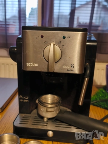 Продавам кафемашина Solac СЕ 4491, снимка 3 - Кафе машини - 53484469