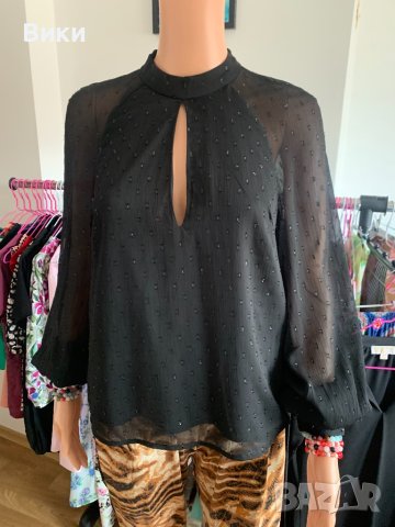 Черна риза размер S