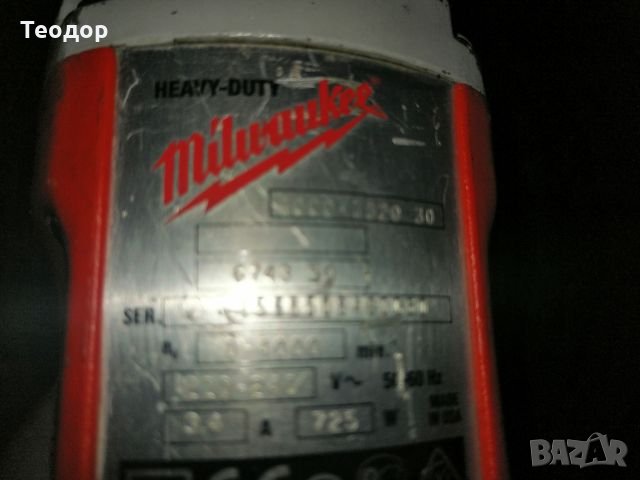 Винтоверт за гипсокартон milwaukee , снимка 5 - Винтоверти - 27645787