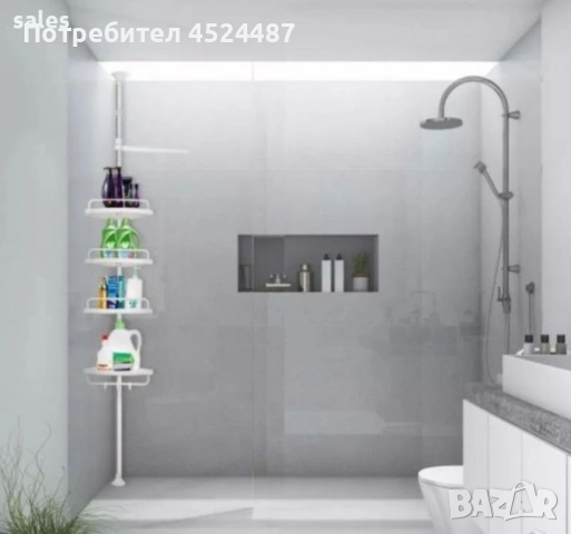 Етажерка за баня – ъглова, снимка 4 - Етажерки - 52620873