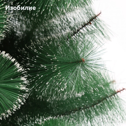 Гъста Коледна елха - заснежена,  размери от  60см до 240см, снимка 5 - Декорация за дома - 52341702