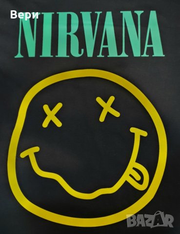 Нова мъжка тениска с трансферен печат на музикалната група NIRVANA, снимка 9 - Тениски - 28263563