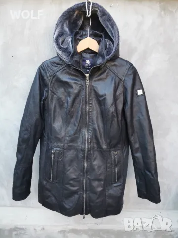 Немско Естествена кожа Марково дамско яке три сезона 