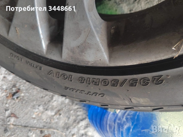 Продавам Джанти с Гуми , снимка 3 - Гуми и джанти - 53342000