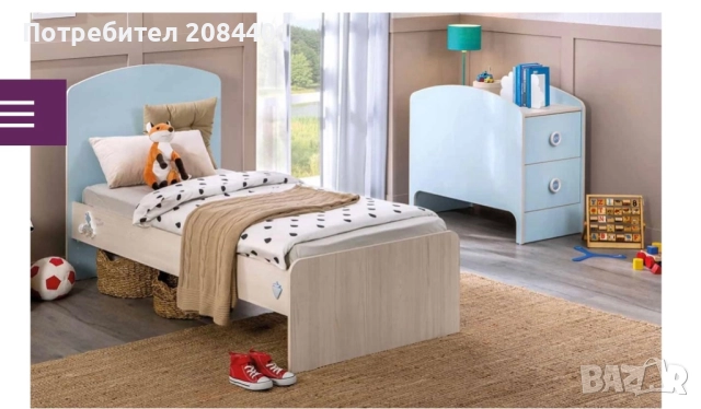 Цялостно обзавеждане за детска стая за бебе/момче Cilek, снимка 10 - Спални и легла - 51477380