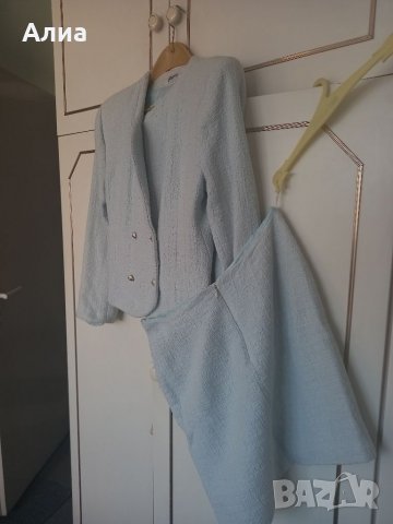 Красив светлосин, приятно мек костюм , снимка 2 - Други - 35228203