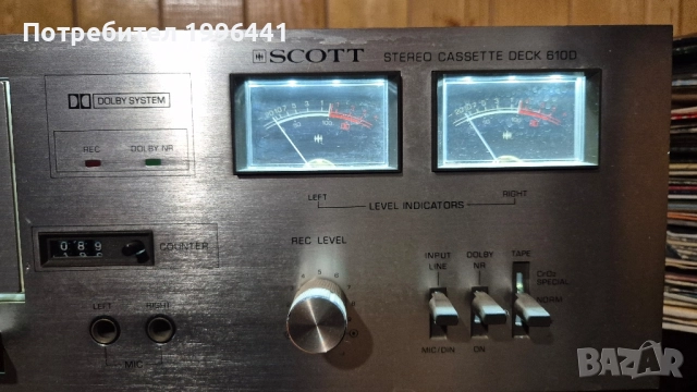 Касетъчен дек SCOTT 610D, снимка 3 - Декове - 52368691