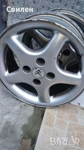 Джанти алуминиеви 15' ; 4х108; отвор 65,1; ЕТ 18; j6- 4бр.за CITROEN, снимка 2 - Гуми и джанти - 52967702