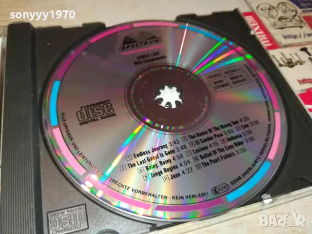 JAMES LAST-ORIGINAL CD-ВНОС GERMANY 2802251058, снимка 2 - CD дискове - 49310971