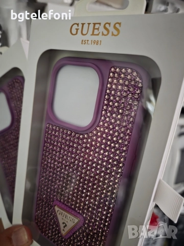 Промо!!! GUESS гърбове за iPhone 15 Pro , 15 Pro Max, снимка 5 - Калъфи, кейсове - 51840965