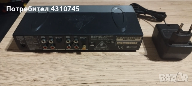 Behringer BPM counter - двоен BPM брояч - като нов, снимка 2 - Ресийвъри, усилватели, смесителни пултове - 52590632