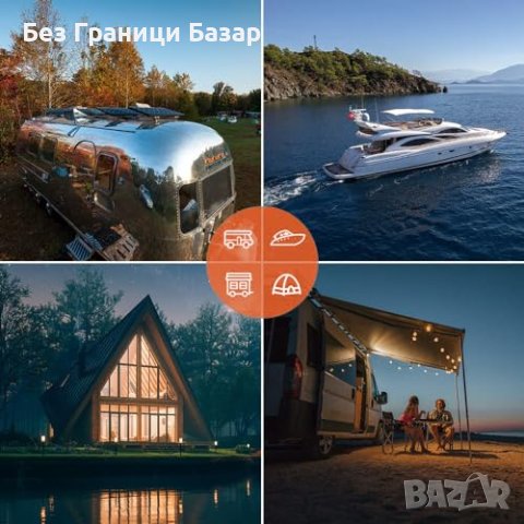 Нов Ефективен 20A Соларен Заряден Контролер с Bluetooth и Защита, снимка 6 - Друга електроника - 43688540