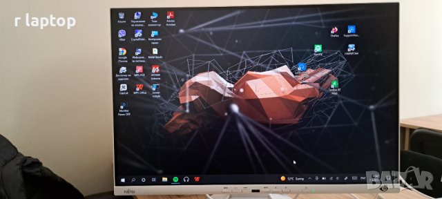 НОВО монитор fujitsu P2410 WE 24.1" IPS 16:10 audio usb type c VESA , снимка 2 - Монитори - 40118927