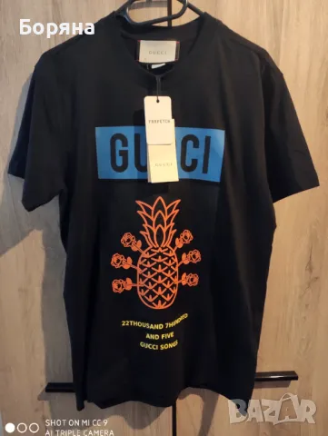 Gucci унисекс тениска нова с етикет , снимка 2 - Тениски - 49393718