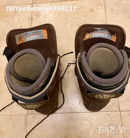 СНОУБОРД ОБУВКИ THIRTY TWO – размер 42,5, снимка 5 - Зимни спортове - 52720279