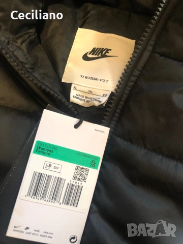 Оригинално дамско яке Nike Therma-Fit -XL-оверсайз(уголемено), снимка 10 - Якета - 53409081