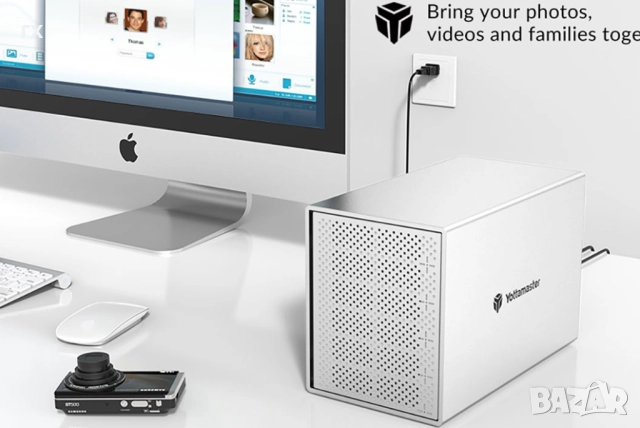 Yottamaster кутия за 5 хард диска Type-C RAID PS500RC3