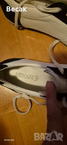продават се оригинални Armani just cavali bally, снимка 2 - Ежедневни обувки - 52639976