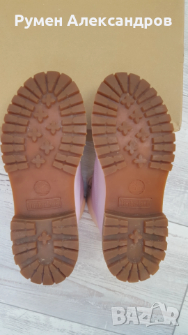 Дамски кожени розови боти Timberland размер 38, снимка 12 - Дамски боти - 52632716