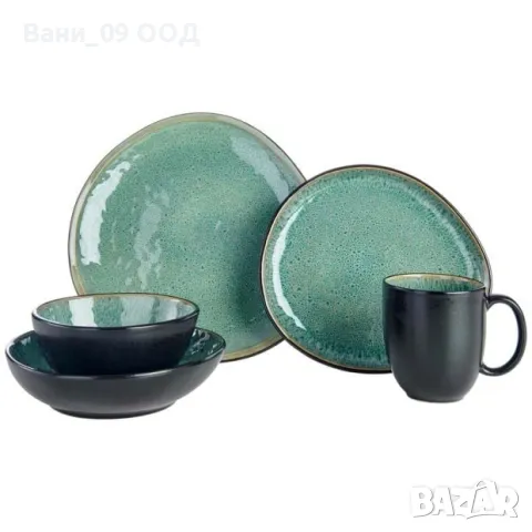 Луксозен порцеланов комбиниран сервиз 10 части, снимка 4 - Сервизи - 48506291