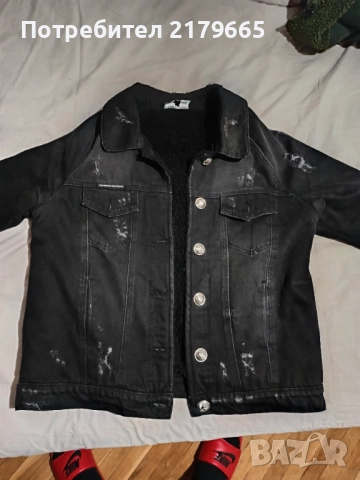 Зимно дънково яке 