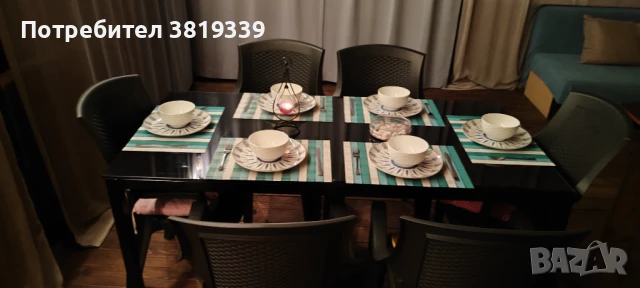 Каравана под наем | Къмпинг 4 Сезона | Градина, снимка 12 - Почивки на море - 50648556