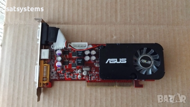 Видео карта ATi Radeon Asus AH3450 256MB GDDR2 64bit AGP