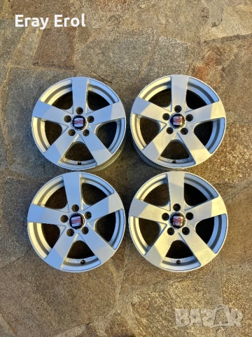14 джанти 5х100 Seat Ibiza Leon Cordoba Toledo 5х100 VAG Сеат Ибиза Леон Кордоба, снимка 6 - Гуми и джанти - 53300890